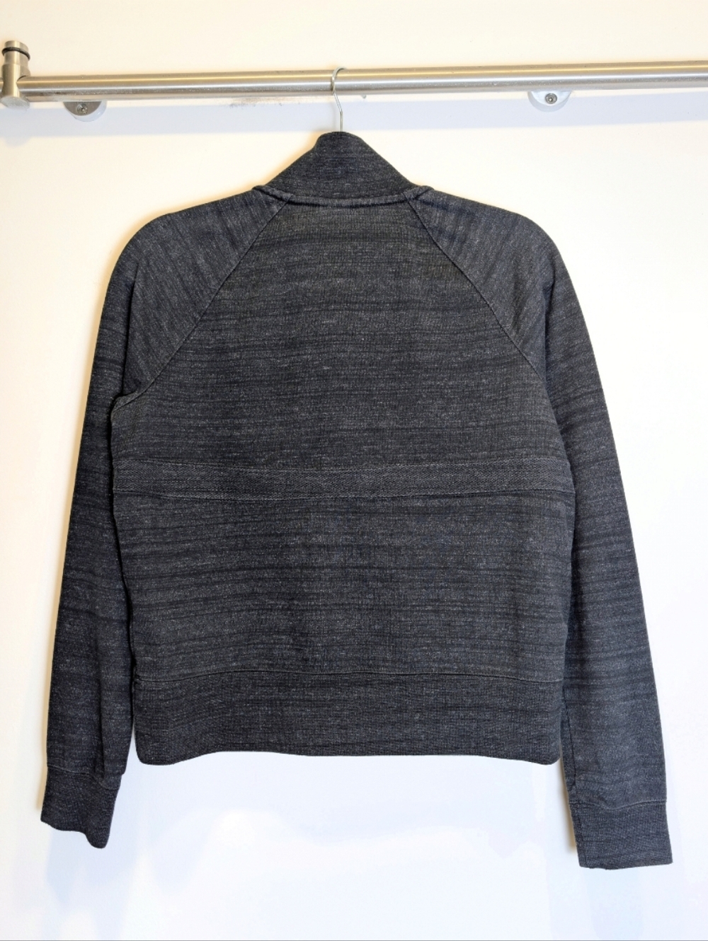 Nike Dark Gray Short Jacket Medium Zip Up Athletic Activewear Casual Size Medium - Picture 3 of 7